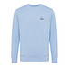 Iqoniq Etosha Lightweight Sweater aus recycelter Baumwolle, sky blue, XXXL