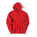 Iqoniq Jasper Hoodie aus recycelter Baumwolle, rot, XL
