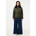IQONIQ Maiko Damen Steppjacke aus recyceltem Polyester, khaki, M