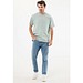 Iqoniq Nikko Heavyweight T-Shirt, Iceberg green, M