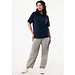IQONIQ Nikko Heavyweight T-Shirt aus recycelter Baumwolle, navy blau, XXL