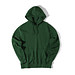 Iqoniq Rila Lightweight Hoodie aus recycelter Baumwolle, forest green, XXXL