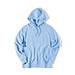 Iqoniq Rila Lightweight Hoodie aus recycelter Baumwolle, sky blue, L
