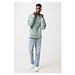 Iqoniq Yoho Relax-Hoodie aus recycelter Baumwolle, Iceberg green, XS