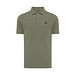 Iqoniq Yosemite PiquÃ©-Poloshirt aus recycelter Baumwolle, heather green, 4XL