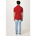 IQONIQ Yosemite Piqué-Poloshirt aus recycelter Baumwolle, rot, XXS