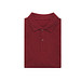 Iqoniq Yosemite Piqué-Poloshirt aus recycelter Baumwolle, burgundy, XS
