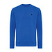 Iqoniq Zion Rundhals-Sweater aus recycelter Baumwolle, Königsblau, XXL