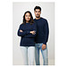 Iqoniq Zion Rundhals-Sweater aus recycelter Baumwolle, navy blau, XXL