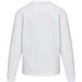 Jasper 280 g/m² Pullover mit Rundhalsausschnitt aus recycelter Bio Baumwolle (OCS), unisex, weiss, 3XS