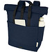 Joey 15 Zoll GRS Rolltop Laptop-Rucksack aus recyceltem Canvas 15 L, navy