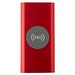 Juice 8000 mAh Typ-C kabellose Powerbank aus recyceltem Aluminium, rot
