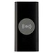 Juice 8000 mAh Typ-C kabellose Powerbank aus recyceltem Aluminium, schwarz