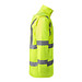 Kombinierter, gesteppter Parka Merak mit High Visibility, L, fluor yellow