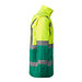 Kombinierter, gesteppter Parka Merak mit High Visibility, XXXL, garden green/fluor yellow