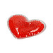 Kühl-/Wärmekissen Bead, Herz, rot