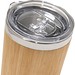 LYCKA. Becher aus Bambus und Edelstahl, 350 ml, Natur