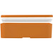 MIYO Lunchbox, orange, weiß
