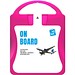 MyKit Flugzeug Reiseset, magenta