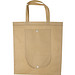 Non Woven Tasche, faltbar, beige
