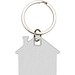 Nook Schlüsselanhänger Haus, weiss