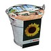 Pflanzeimerchen mit Samen, Sommerblumenmischung, 1-seit. Druck