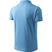 Polohemd Herren Pique Polo, 2XL, azureblau