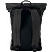 Recanvas 14” GRS recycelter Rolltop-Rucksack 16L, schwarz