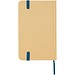 Reed A6 Hardcover Notizbuch, blanko, aus recyceltem Material, Ozeanblau