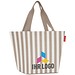 reisenthel® Einkaufstasche shopper M, summerstripes coffee