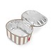 reisenthel® Kühltasche coolerbag S pocket, summerstripes coffee