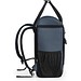 ROMA L. Gepolsterter Thermorucksack aus recyceltem Polyester 600D Ripstop 16 L, Blau