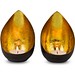 ROMINOX® Teelicht-Set // Drops, gold