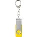 Rotate mit Schlüsselanhänger USB-Stick, gelb, 1GB