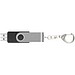 Rotate mit Schlüsselanhänger USB-Stick, schwarz, 64GB