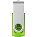 Rotate Transculent USB-Stick, grün, 16GB