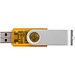 Rotate Transculent USB-Stick, orange, 32GB