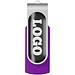 Rotate USB-Stick 3.0 mit Doming, lila, 32GB