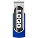 Rotate USB-Stick 3.0 mit Doming, royalblau, 128GB