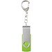 Rotate USB-Stick 3.0 mit Schlüsselanhänger, limone, 128GB