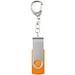 Rotate USB-Stick 3.0 mit Schlüsselanhänger, orange, 16GB