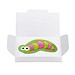 Samenpapier lustige Tierchen, Raupe Wanda, 1-seit. Druck