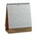 Samenpapier-Tischkalender, Rudbeckia, 1-seit. Druck
