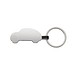 Schlüsselring Auto aus RCS rec. Zinklegierung, silber