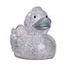Schnabels® Bade-Ente Klassik, glitter/silber