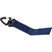 SIERRO Hook and Loop, Klettband mit Dreieckschnalle, blau