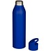 Sky 650 ml RCS-zertifizierte, einwandige Trinkflasche aus recyceltem Edelstahl, blau