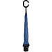 Stockschirm FLIPPED, blau-schwarz