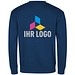 MALFINI Sweatshirt unisex Crew, L, mitternachtsblau
