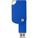 Swivel Square USB-Stick, blau, 1GB